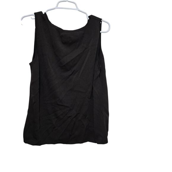 Chico’s Dark Brown Knit Sleeveless Top Size 3 XL - Picture 2 of 10